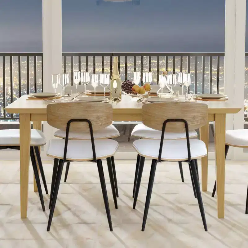 WyndenHall Fairway Rectangle Dining Table Oak
