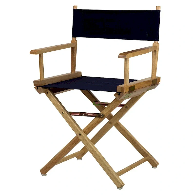 18-inch Natural Wood Frame Director's Chair