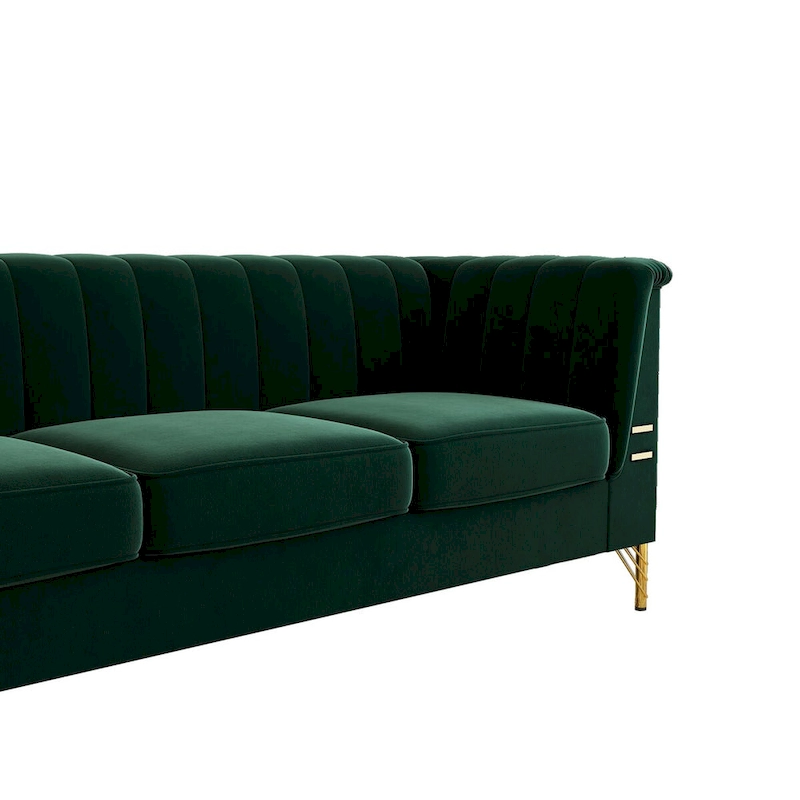 82.67 W Velvet Sofa