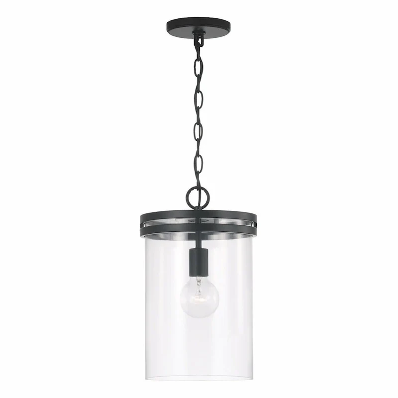 Fuller 1-light Pendant w/ Clear Glass