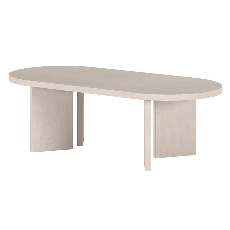 Alma 48 Wide Oval Coffee Table - 47.63 Wide