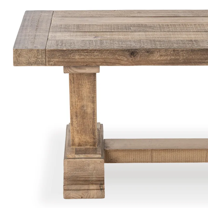 Dita Reclaimed Pine Wood Bench by Kosas Home