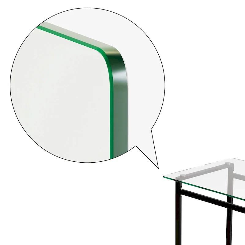 Rectangular Glass Dining Table