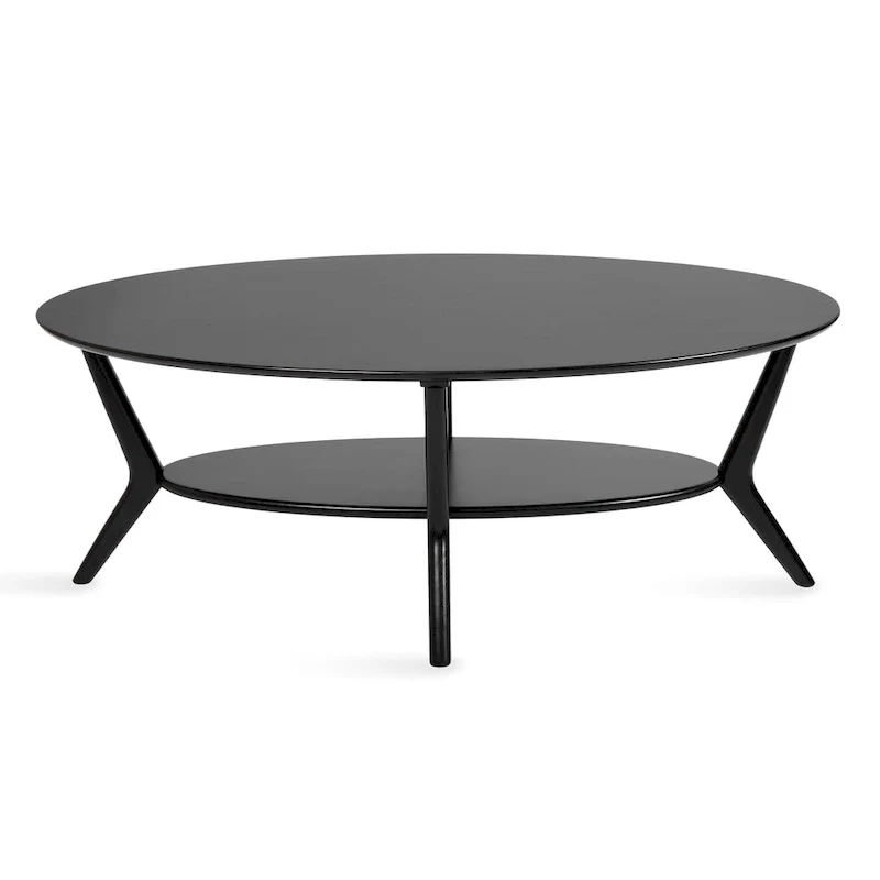 Kate and Laurel Nylah Oval Coffee Table