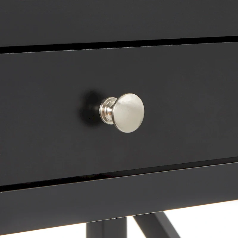 Simple Living X-Frame Farmhouse Wood Desk