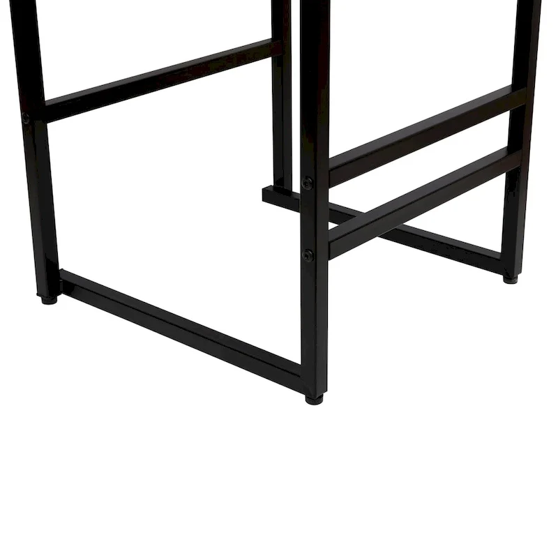 Counter Height Bar Stools Set of 2, Kichen Island Chairs with Back, Armless Dinning Room Chairs with Hand Weave