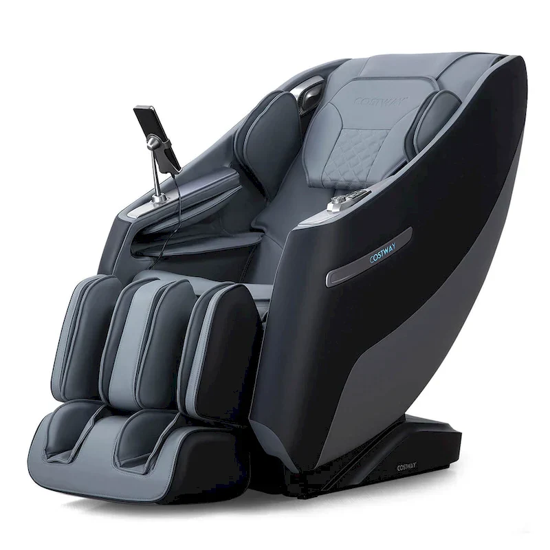 Costway Zero Gravity SL Track Full Body Massage Chair with Waist