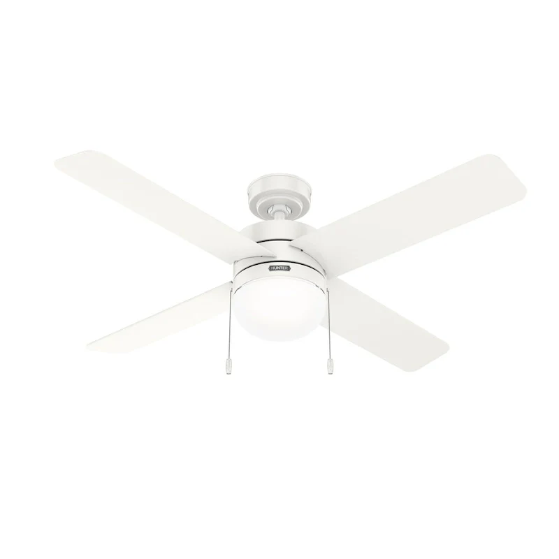 Hunter 52  Timpani Ceiling Fan w/ LED Light, Pull Chain