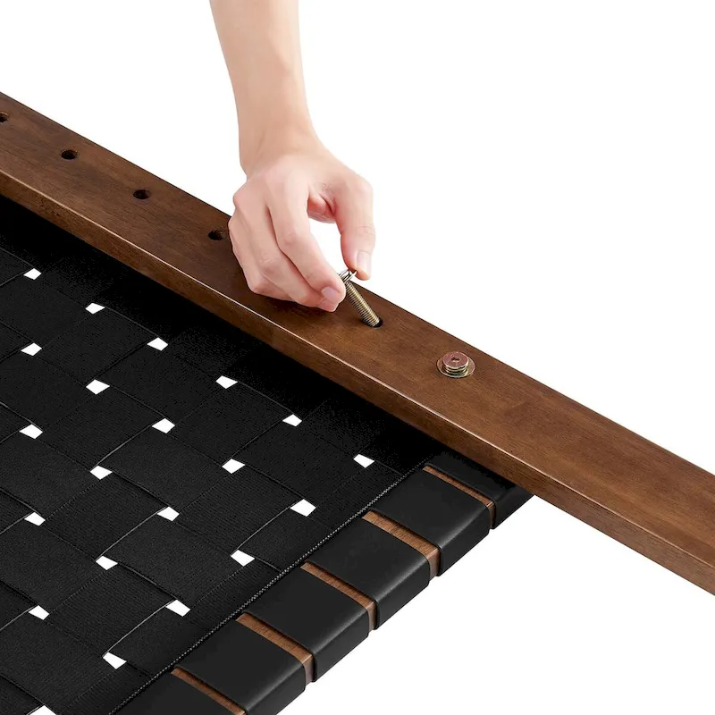 Sparta Twin/Full/Queen/King Vegan Leather Weave Headboard