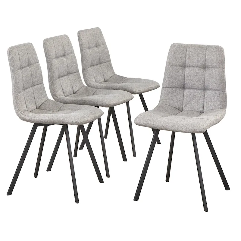 Simple Living Rho Upholstered Dining Chairs (Set of 4)
