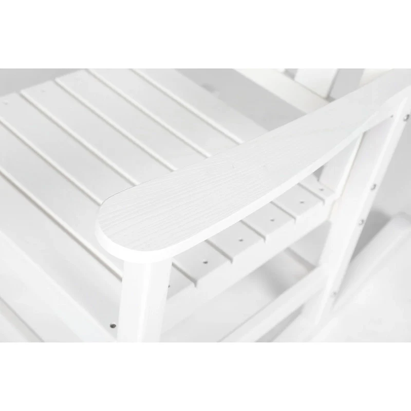 All Weather Rocking Chair Set with Side Table