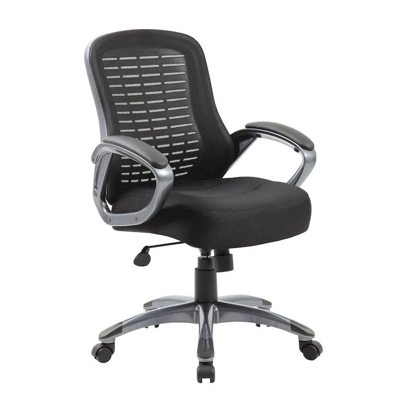 Ribbed High Back Mesh Office Chair
