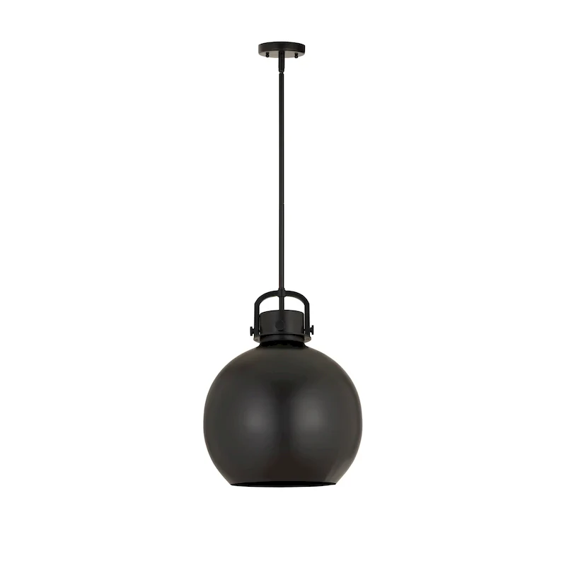 Innovations Lighting Newton Metal Sphere - 1 Light 14  Stem Hung Pendant