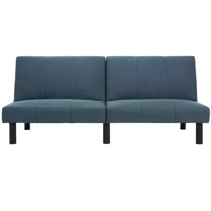 Astoria Foldable Futon Bed - LVS2003 - Navy/Black - Safavieh