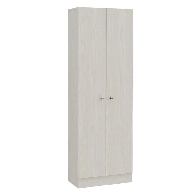 White / Black / Oak Freestanding Storage Cabinet with 10 Shelves