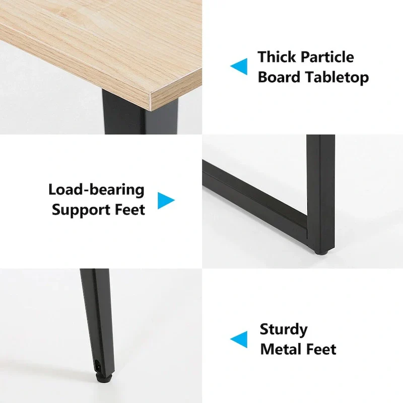 Boat-Shaped Conference Table - 8 Feet - 6-8 Seater