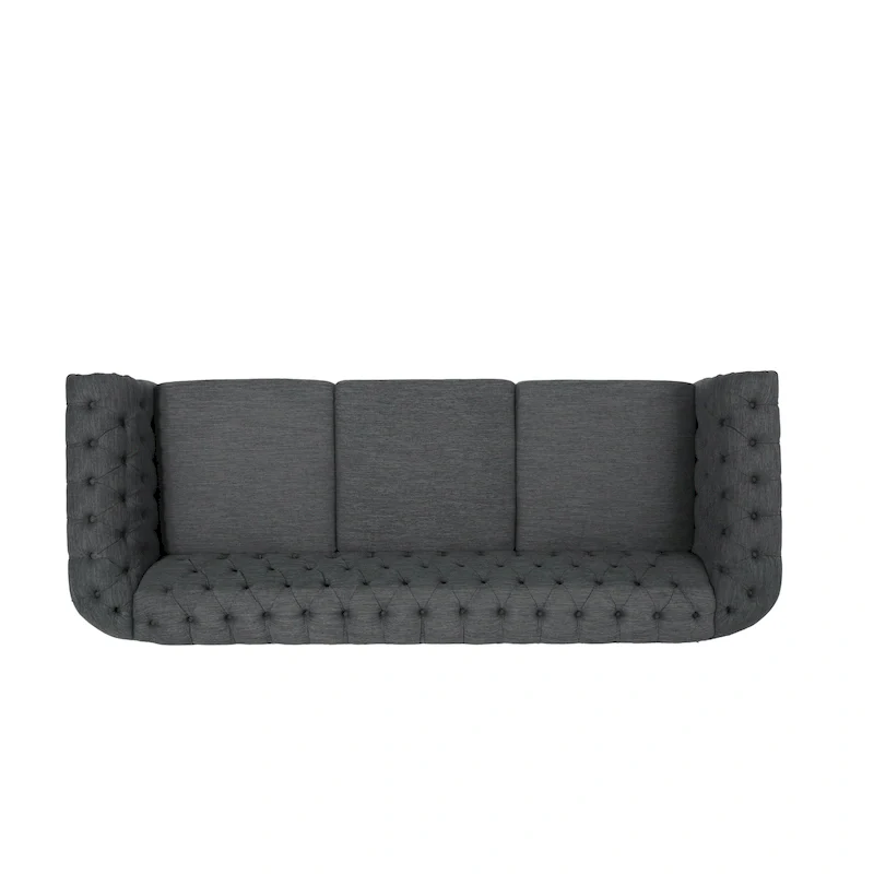 Tufted Chesterfield 3-Seat Sofa