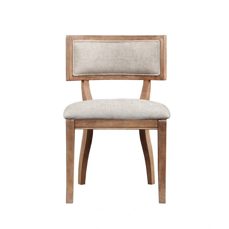 Madison Park Signature Marie Beige/ Light Natural Dining Chair Set of 2