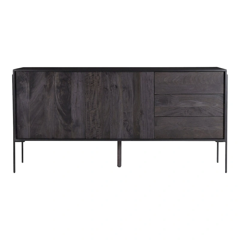 Macari Tavlov Solid Mango Wood Sideboard