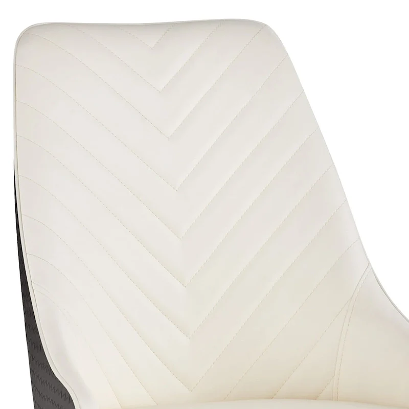 Faux Leather Upholstered Dining Chairs, Set of 4 - 18.1W x 21.3W x 36.6H