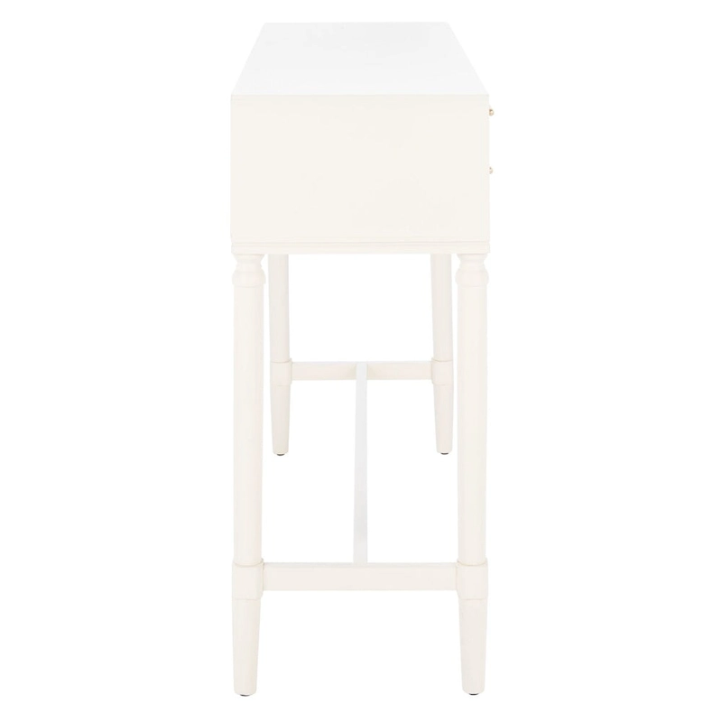SAFAVIEH Birdella 4-Drawer Console Table - 42 W x 13 L x 29.5 H - 42Wx13Dx30H