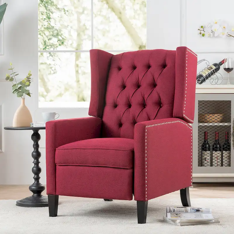 27  Wide Manual Wing Chair Recliner