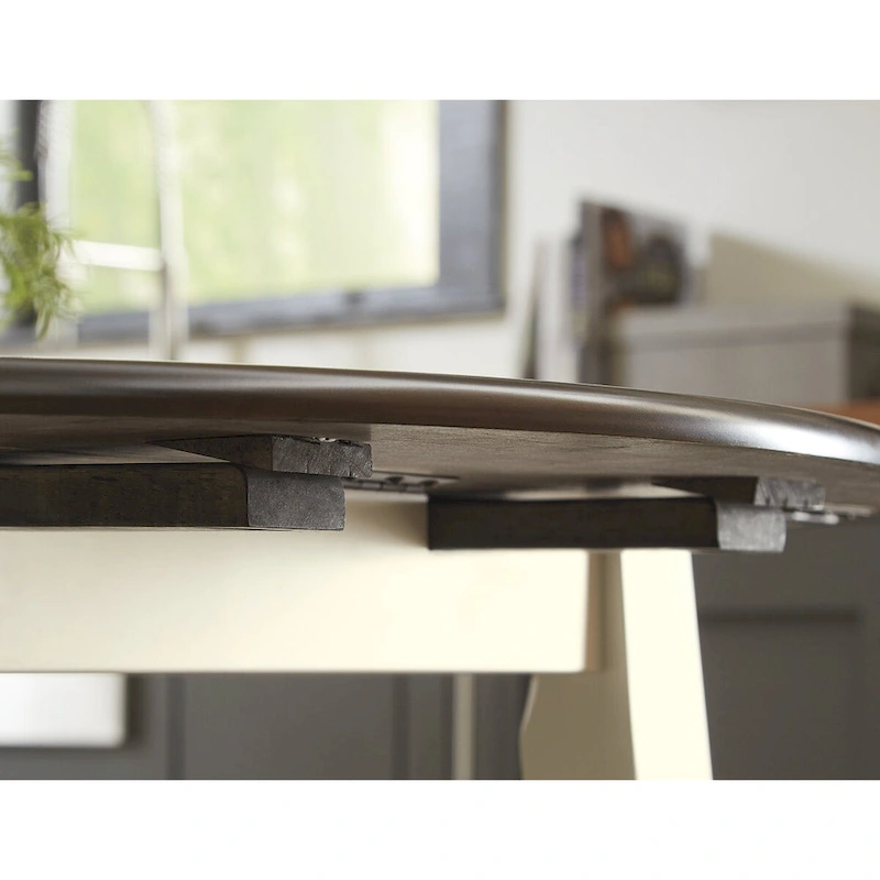 Signature Design by Ashley Woodanville Cream/Brown 5-Piece Dining Package