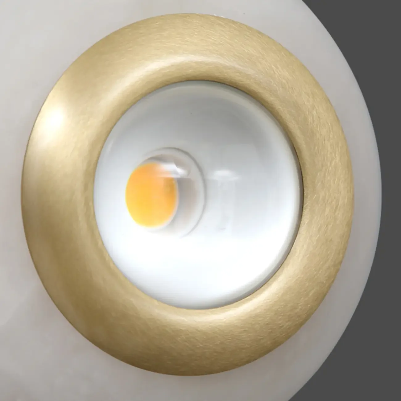 Modern Gold Globe Alabaster Kitchen Pendant Lighting