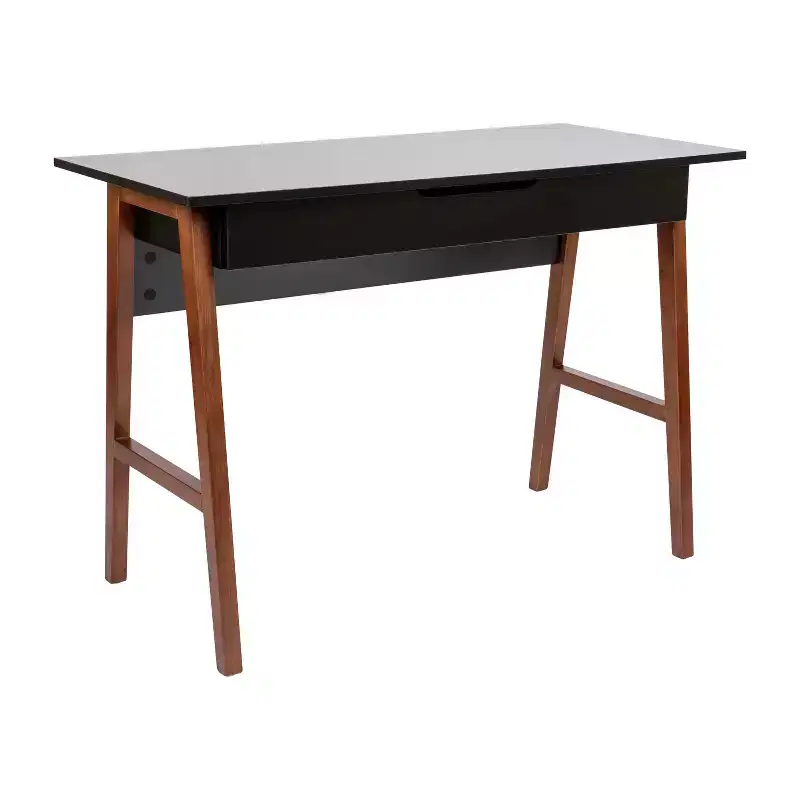 Merrick Lane Home Office Writing Computer Desk with Drawer - Table Desk for Writing and Work