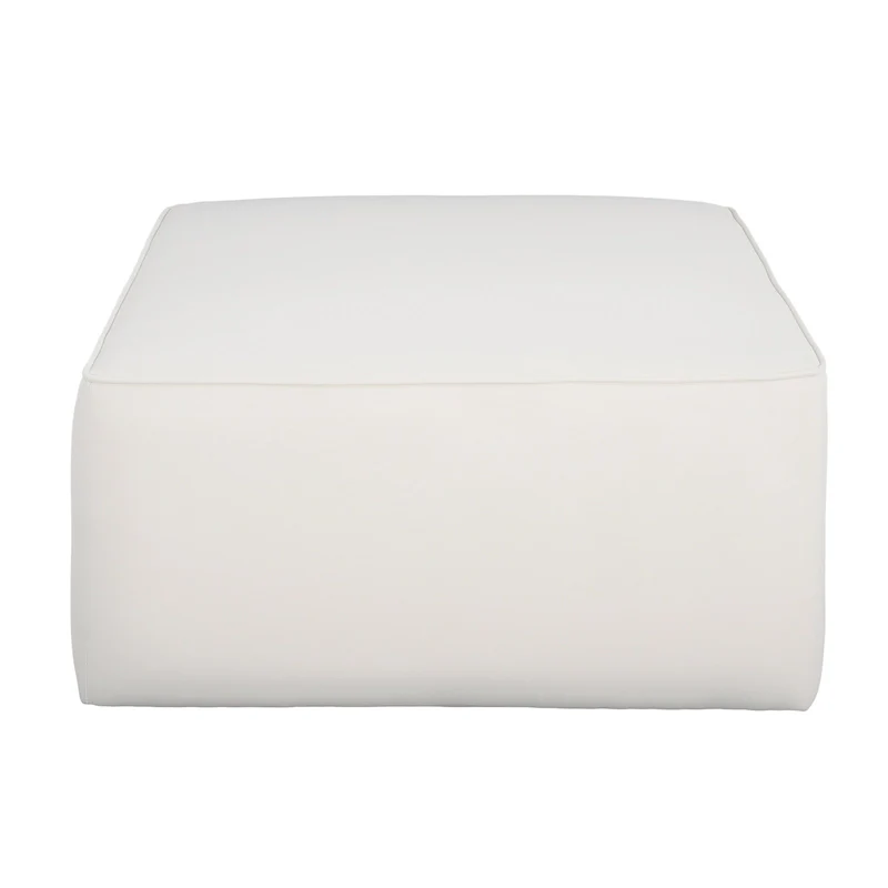 Christopher Knight Home - Yzabella Faux Leather Square Ottoman