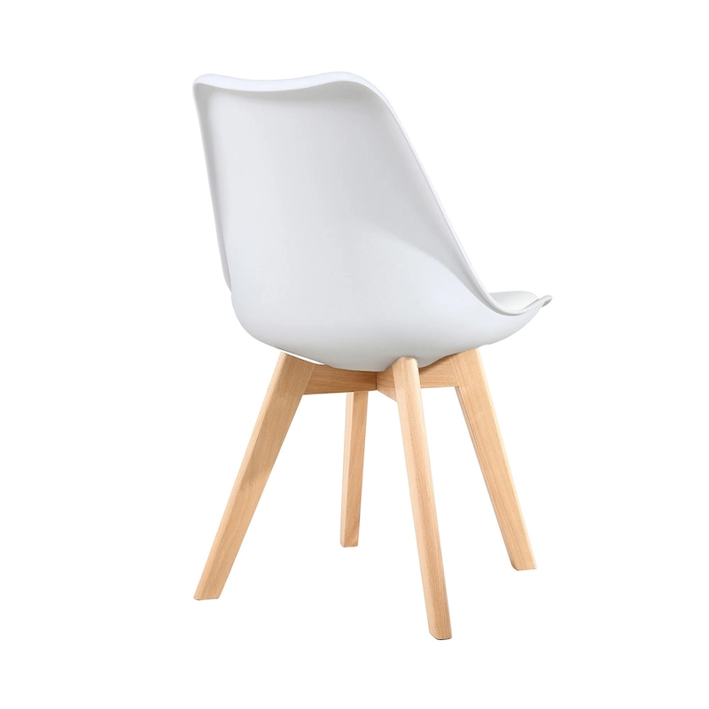 Dining Chairs Wooden Desk Chairs No Wheels Set of 2