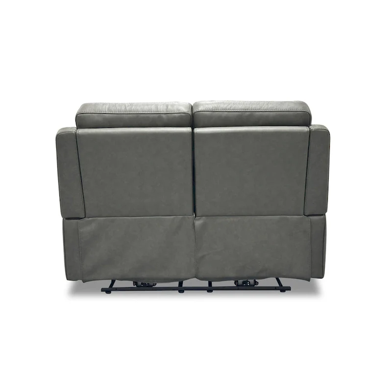 Maxwellton Cedar Power Reclining Loveseat with Power Headrests and Lumbar by Flexsteel - 56  x 42  x 39