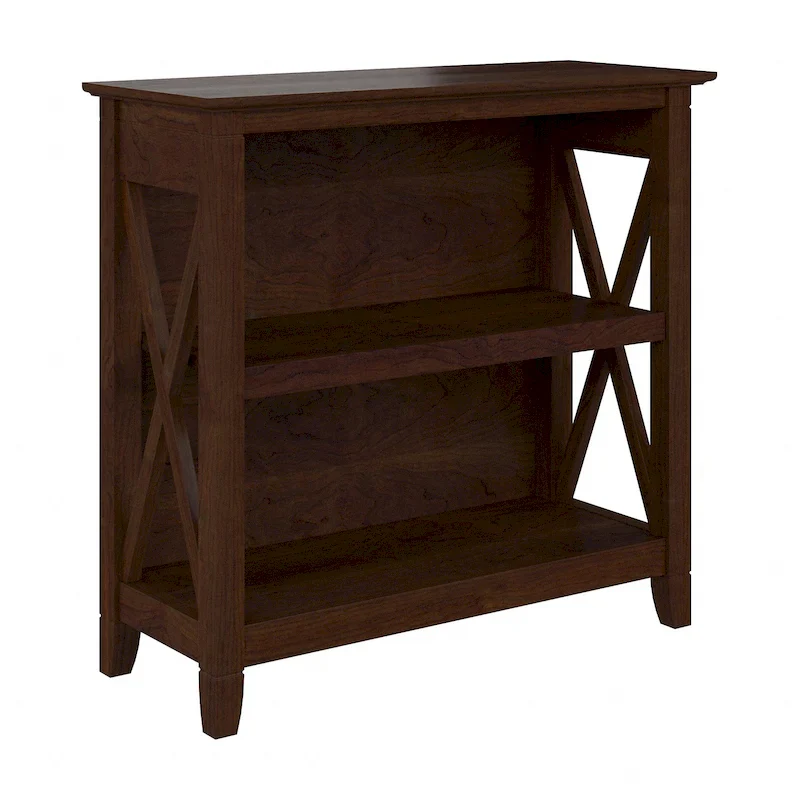 Key West Small 2 Shelf Bookcase by Bush Furniture
