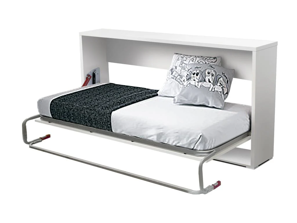 Bed - Blanc (zenmobilier) 2