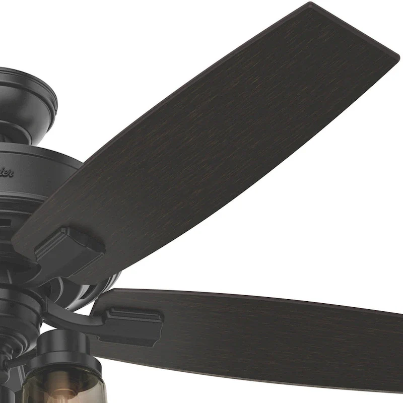Hunter Fan Bennett Brushed Nickel/ Grey Oak 52-inch Ceiling Fan