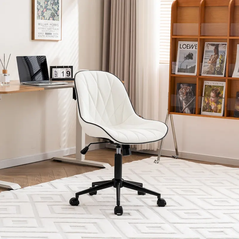 Home Office Desk Chairs with Wheels Rolling Task Computer Chair