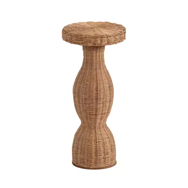 Kate and Laurel Sula Rattan Drink Table