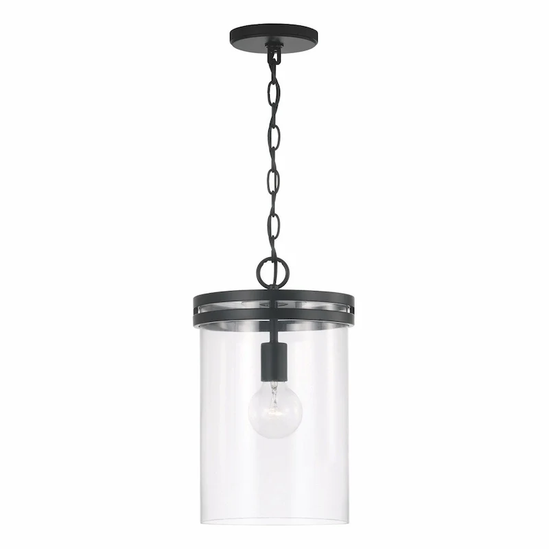 Fuller 1-light Pendant w/ Clear Glass