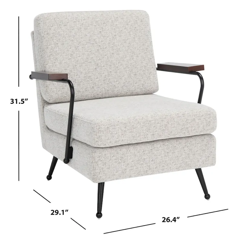 Leda Arm Chair - 26  W x 29  D x 32  H - 26Wx29Dx32H