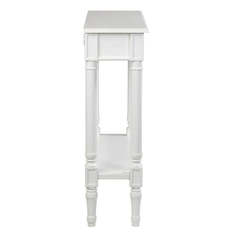 Wood Console Accent Table With Drawer by East at Main