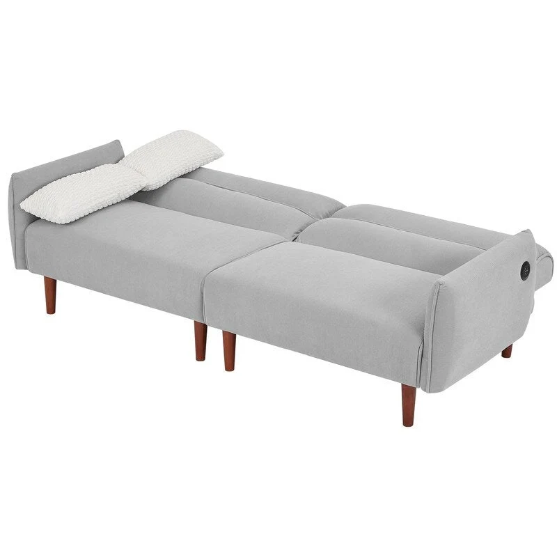 GEITIN Convertible Futon Sofa Bed with 2 Pillows