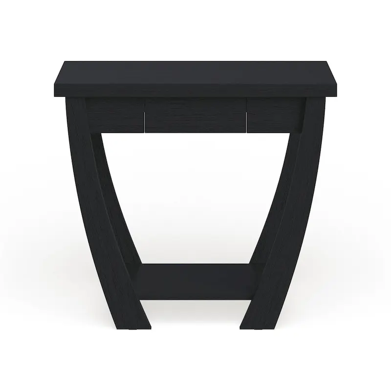 Modern Console Table with Drawer and Shelf - 36 inch