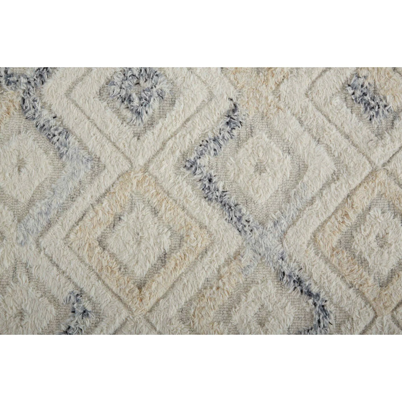 Anica Ivory Blue Rug