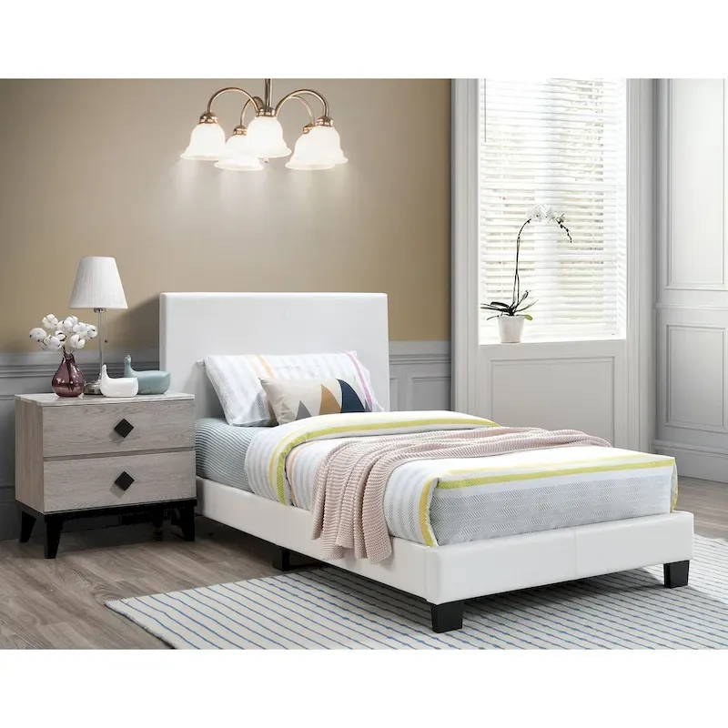 Platform Twin Bed with Under-Bed Storage