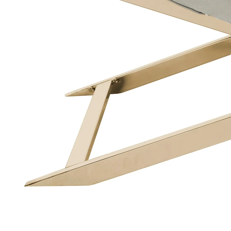 SAFAVIEH Cheri Chaise with Round Pillow - 65Wx23Dx33H