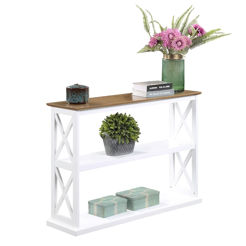 Convenience Concepts Coventry Console Table with Shelves