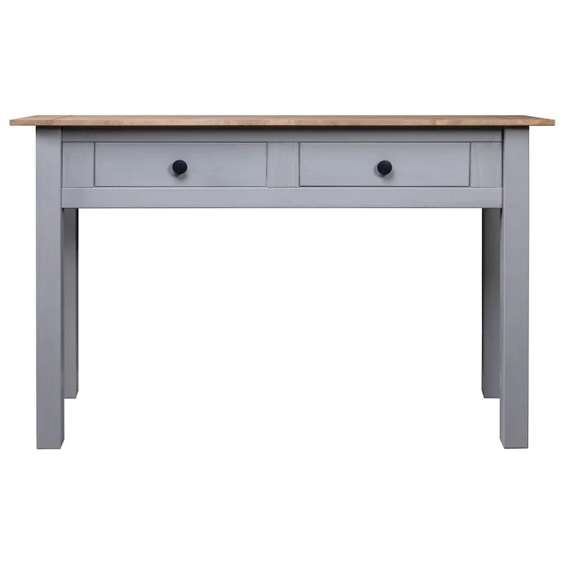 vidaXL Console Table Entryway Table Side Table Solid Pine Wood Panama Range - 43.3  x 15.7  x 28.3