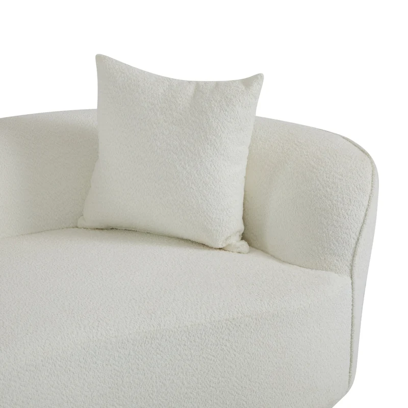 Christopher Knight Home - Linda Fabric Curved Sectional Sofa