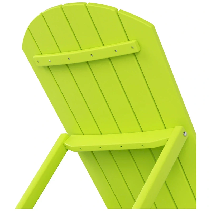 Polytrends Altura Armless Poly Eco-Friendly All Weather Reclining Chaise Lounge (Set of 2)