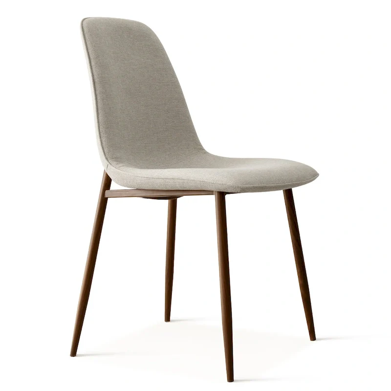 Modern Solid Back Side Dining Chair(Set of 4)